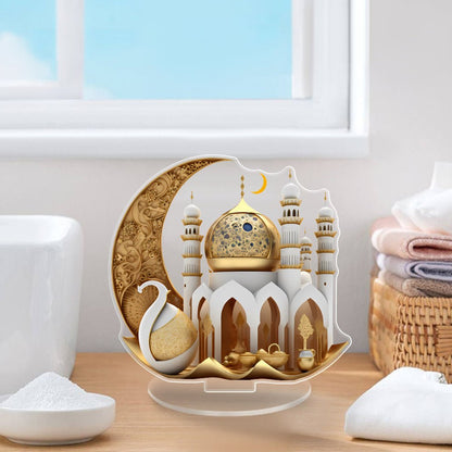 Islamic Style Mosque Acrylic Tabletop Decor (MAC386)