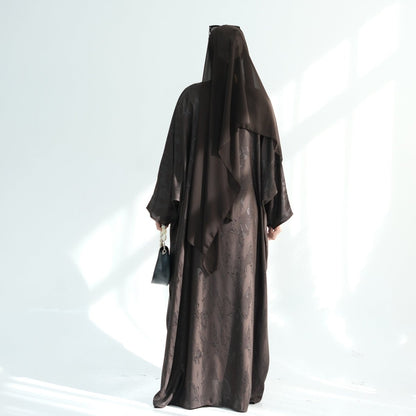 Jacquard Batwing Maxi Abaya(MA447)