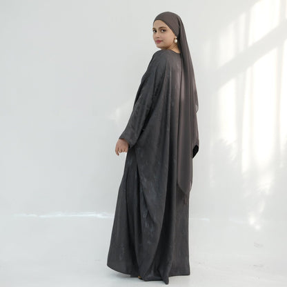Jacquard Batwing Maxi Abaya(MA447)