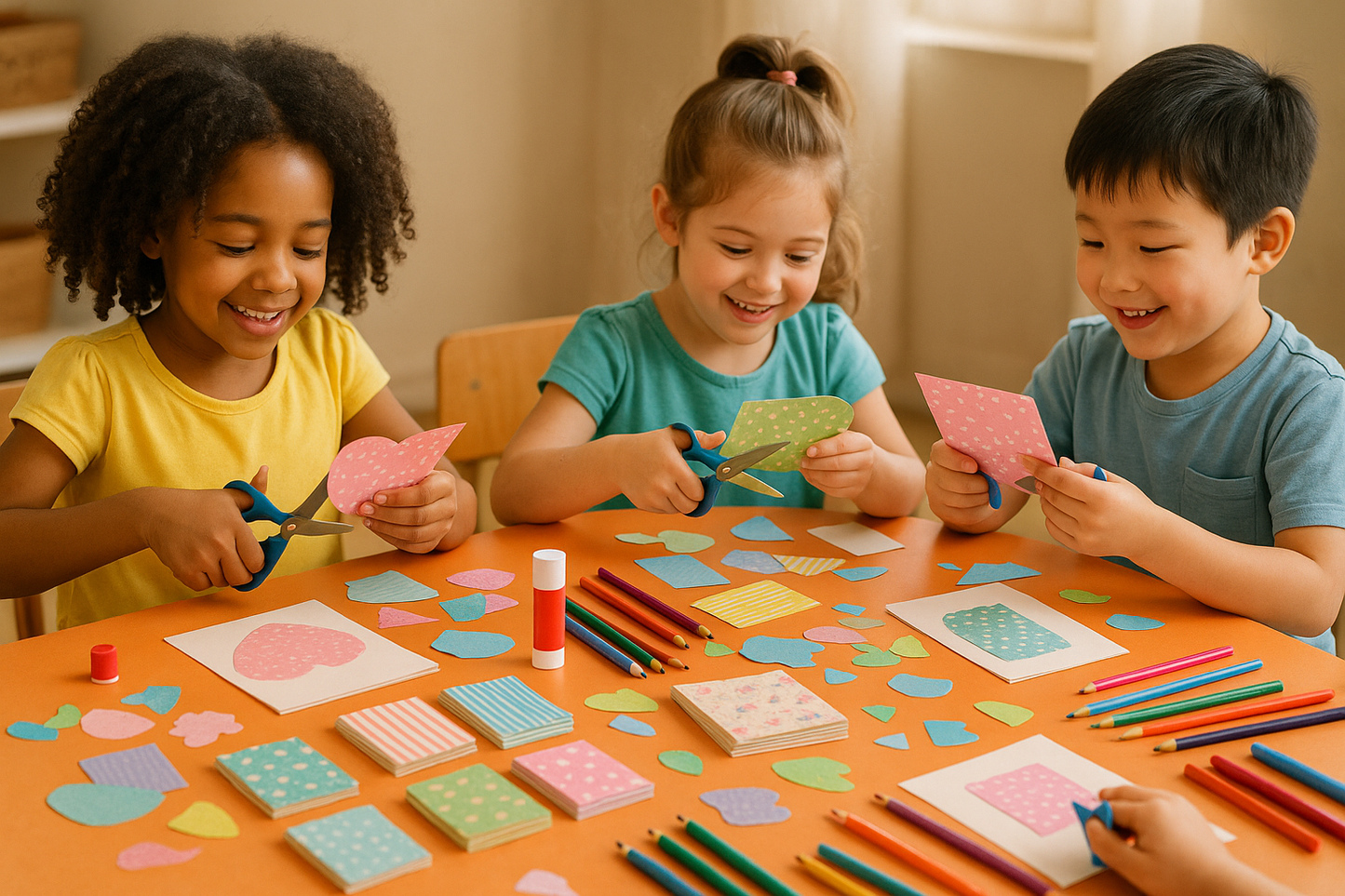 SHAPES ETC. Mini Notepad Set of 6