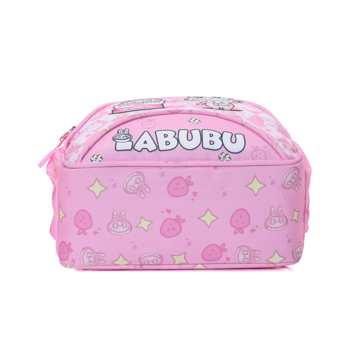 Labubu Magic Shop Labubu kids backpack in mocha with playful design, suitable for children and featuring adjustable straps.