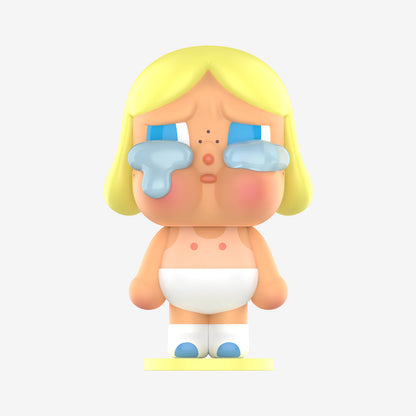 Labubu Loot Crybaby Crying Again Series plush pendant, collectible blind box figure with a crying character design.