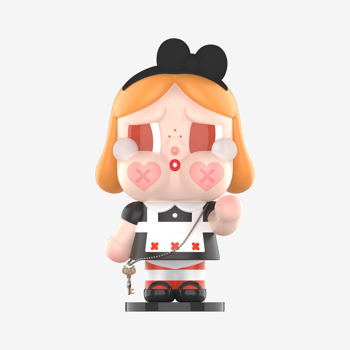 Labubu Loot Crybaby Crying Again Series plush pendant from blind box, soft, detailed plush figure with expressive crying face.