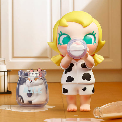 Labubu Loot Baby Molly and Baby Tabby plush pendant set from the series, featuring cute, soft plush characters in a blind box.