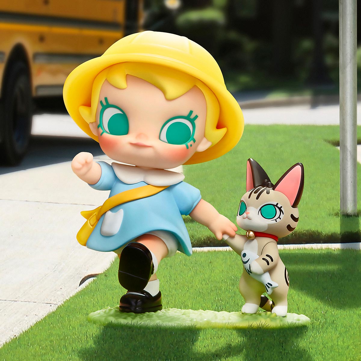 Labubu Loot Baby Molly and Baby Tabby plush pendant from the series, featuring soft, colorful plush characters in a blind box.
