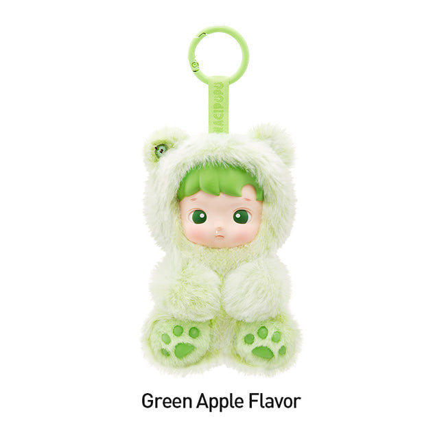 Labubu Loot Hacipupu Gummy Bear vinyl plush pendant from the plush pendant series, featuring a soft, colorful gummy bear design.