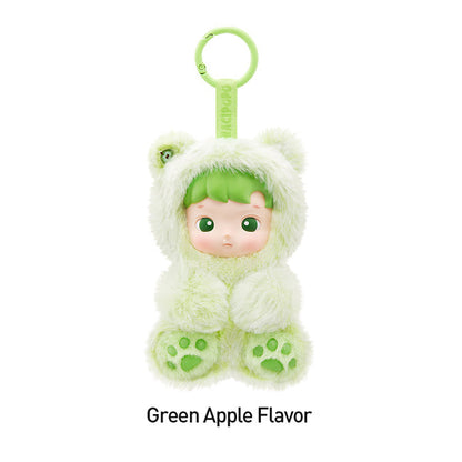 Labubu Loot Hacipupu Gummy Bear vinyl plush pendant from the plush pendant series, featuring a soft, colorful gummy bear design.