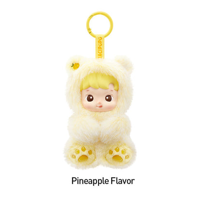 Labubu Loot Gummy Bear Series vinyl plush pendant featuring a cute plush bear design from the Hacipupu collection.