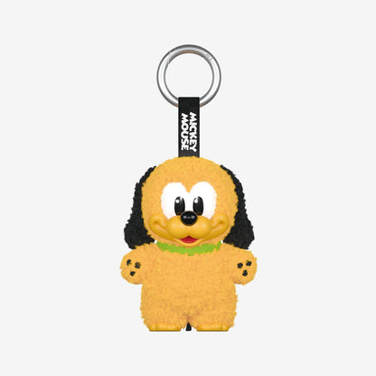 Labubu Loot Mickey Family plush pendant keychain featuring cute, colorful figures from the Mickey Family series.