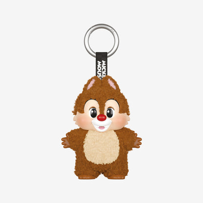 Labubu Loot Mickey Family plush pendant keychain featuring cute, colorful figures from the Mickey Family series.
