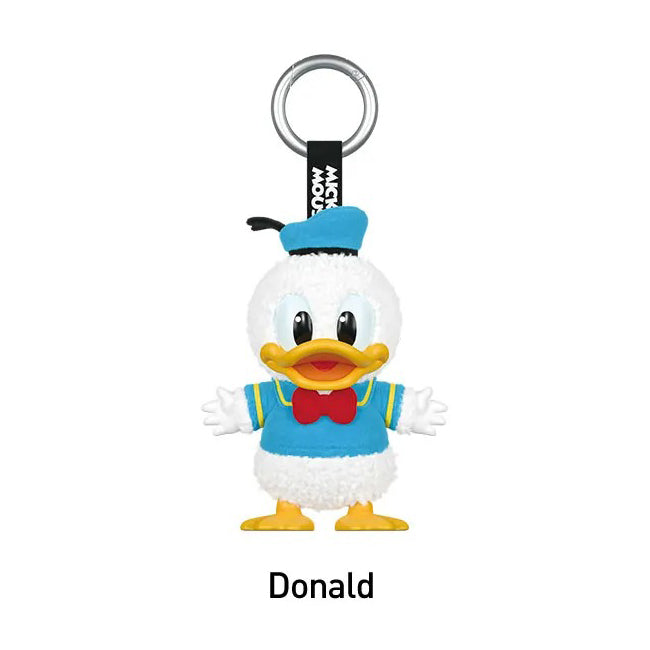 Labubu Loot Mickey Family plush pendant keychain featuring cute, colorful figures from the Mickey Family series.