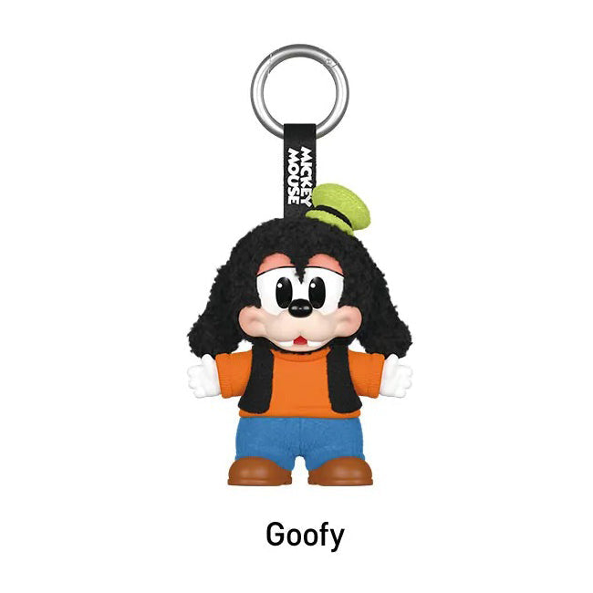 Labubu Loot Mickey Family Plush Pendant keychain featuring adorable figures from the Cute Together series.