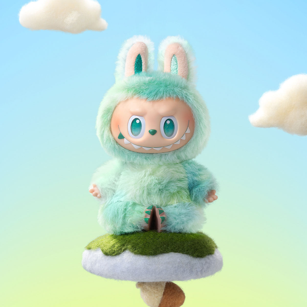 Labubu Loot The Monsters Big Into Energy vinyl plush pendant featuring a colorful plush character from the blind box series.