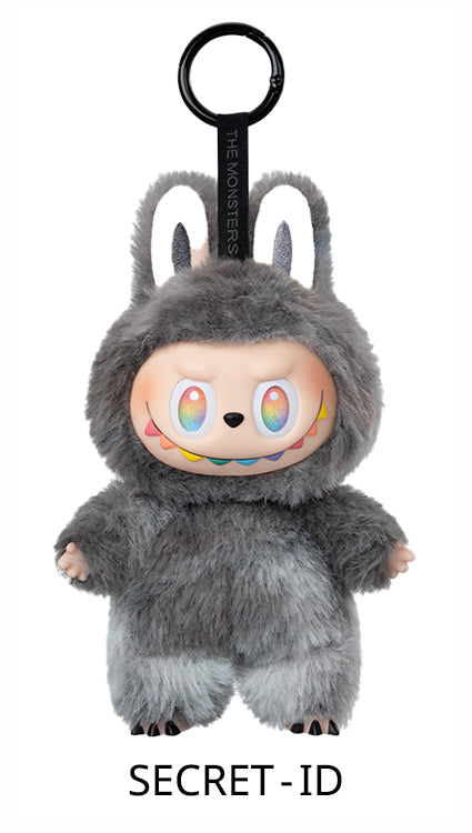 Labubu Loot The Monsters Big Into Energy vinyl plush pendant, soft and collectible character from the series, displayed on a white background.