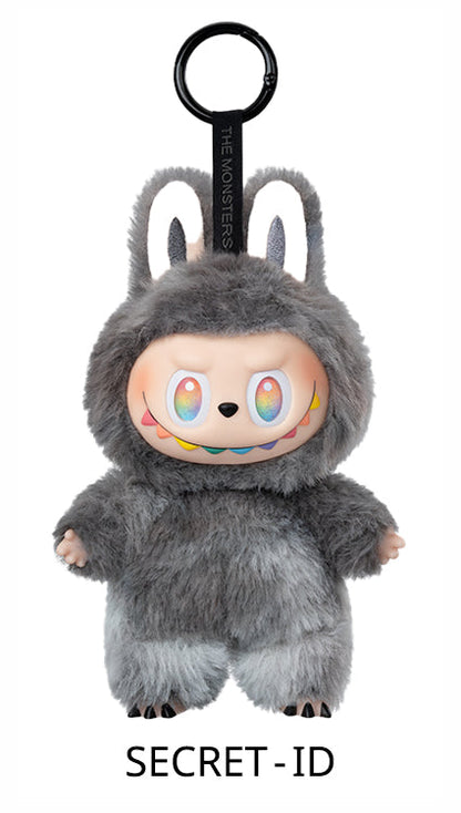 Labubu Loot The Monsters Big Into Energy vinyl plush pendant, soft and collectible character from the series, displayed on a white background.