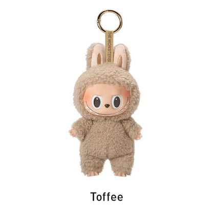 Labubu Loot The Monsters plush pendant with an exciting Macaron vinyl face, featuring a colorful, cute character design.