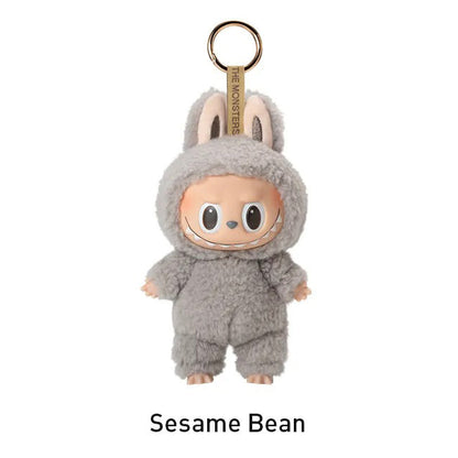 Labubu Loot plush pendant featuring The Monsters - Exciting Macaron Vinyl Face, soft collectible plush with vibrant colors and detailed design.