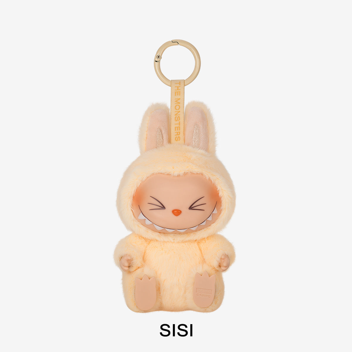 Labubu Loot The Monsters Have a Seat vinyl plush pendant featuring a colorful, soft plush character from the collectible series.