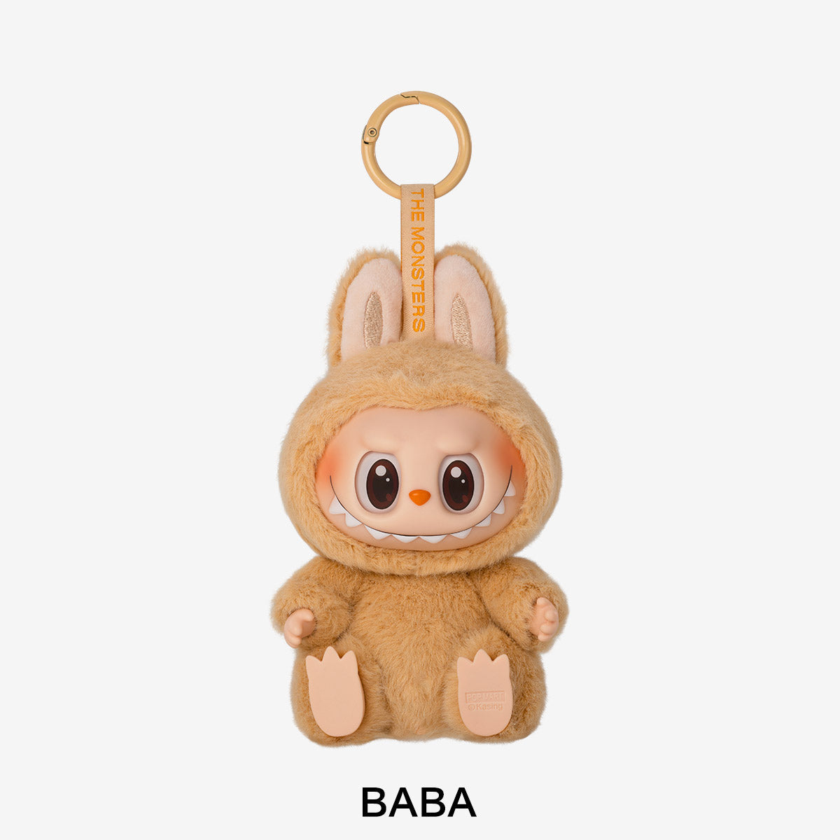 Labubu Loot The Monsters vinyl plush pendant featuring a soft, colorful plush character from the Have a Seat series.