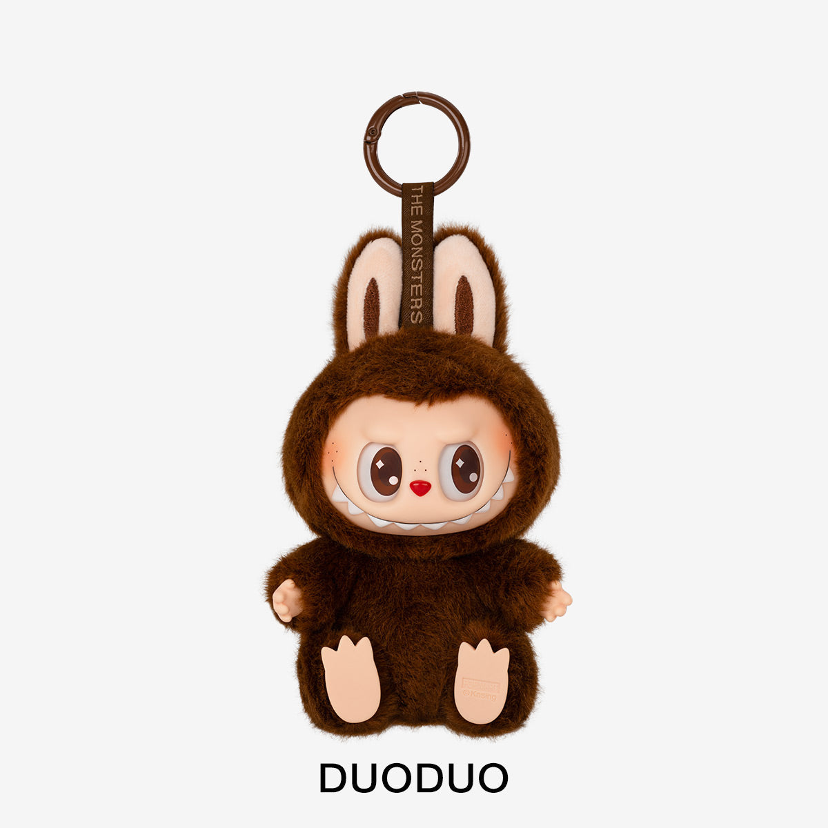 Labubu Loot The Monsters vinyl plush pendant featuring a soft, colorful plush character from the collectible blind box series.