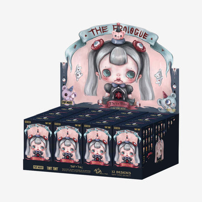 Labubu Loot TINYTINY-Prologue Series plush pendant in a blind box, featuring a cute, collectible plush toy from the blind box collection.