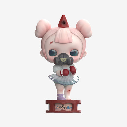 Labubu Loot TINYTINY-Prologue Series plush pendant in a blind box, soft, colorful, and collectible toy with cute character design.