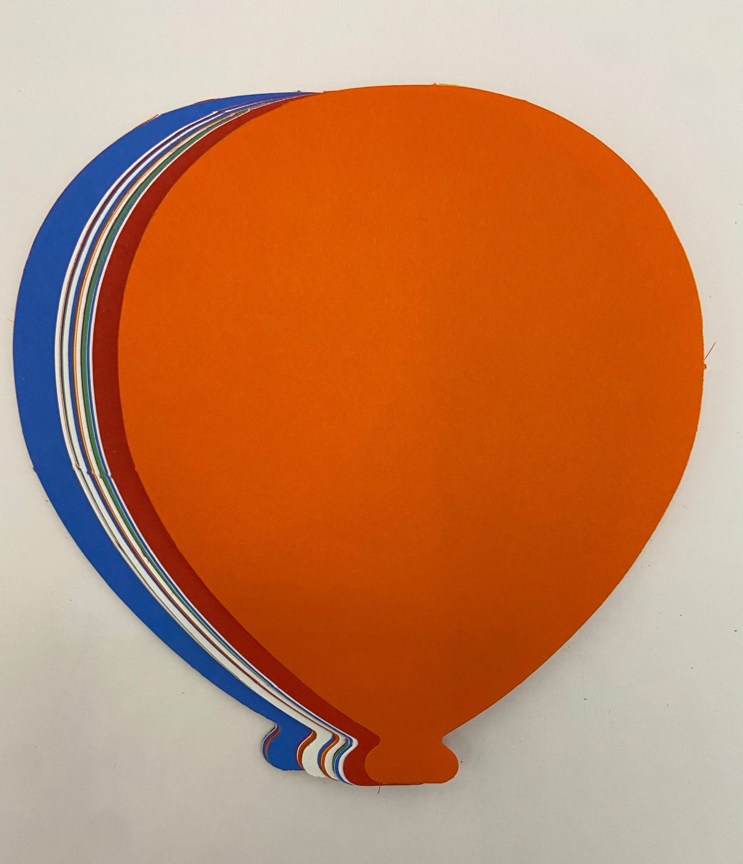 SHAPES ETC. Balloon Assorted Color Creative Cut-Outs- 5.5"