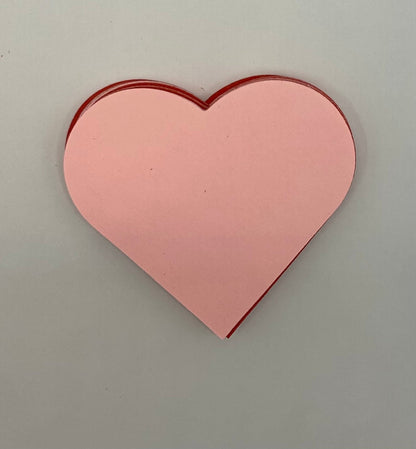 SHAPES ETC. Heart Large Tri-Color Creative Cut-Outs- 5.5”