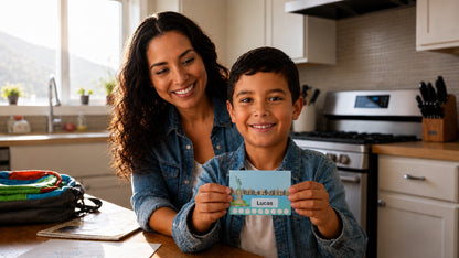 SHAPES ETC. Incentive Punch Cards - Liberty