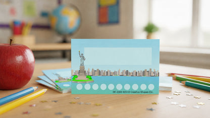 SHAPES ETC. Incentive Punch Cards - Liberty