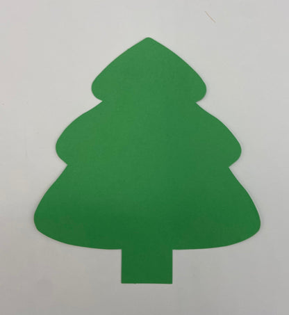 SHAPES ETC. Large Single Color Cut-Out - Evergreen