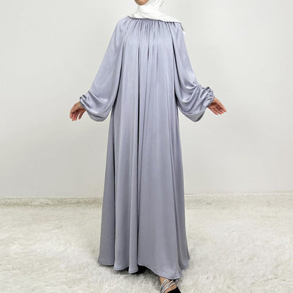 Luxury Lounge Lantern Sleeve Modest Swing Abaya (MA168)