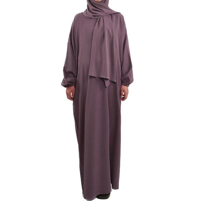 Hijab Attached Hoodie Abaya (MA001)