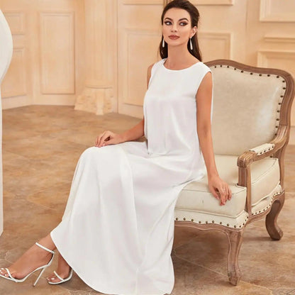 Satin Sleeveless Inner Dress (MA037)