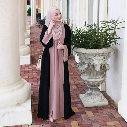 Stylish Patchwork Abaya (MA084)
