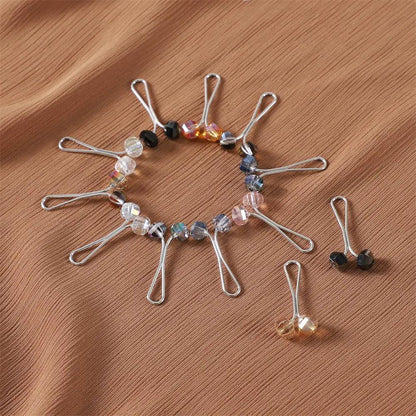 MAC019 Hijab Pin, U Shaped Brooch, 12 Pcs