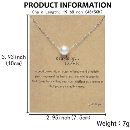MAC042 freshwater pearl clavicle chain