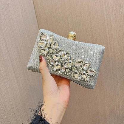 MAC059 Clutches Wedding Dinner Party Sparkling Handbags