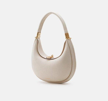 Fashionable And Changeable Cowhide Moon Bag (MAC069)