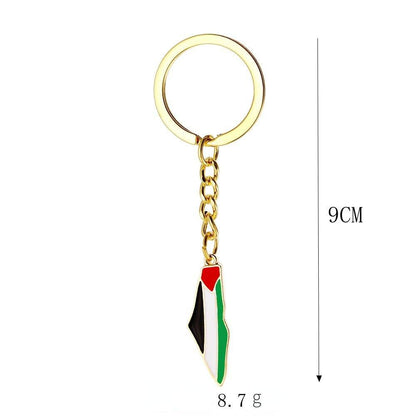 MAC106 Free Pakistan Keffiyeh Key Metal Pendant