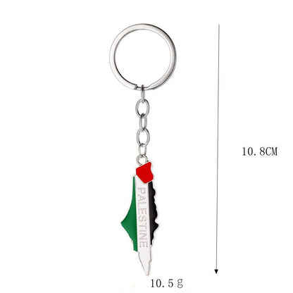 MAC106 Free Pakistan Keffiyeh Key Metal Pendant