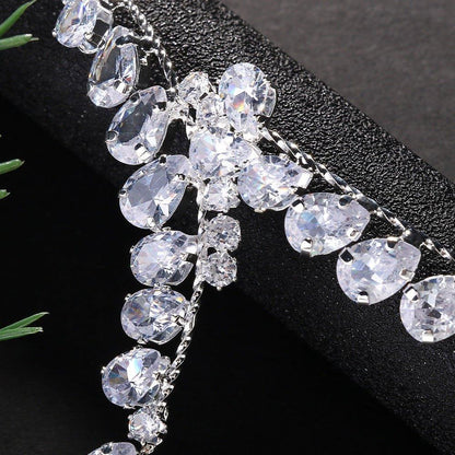 MAC131  Water Drop Zircon High-end Bracelet