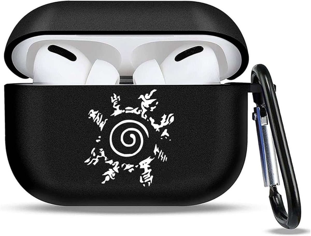 MAOKEI Kurama Seal AirPods case, protective case for AirPods with detailed Kurama seal design, durable and stylish accessory.