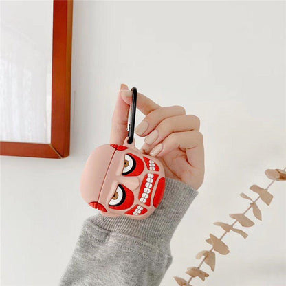 Maokei Attack on Titan 3D AirPods case featuring detailed Titan character design for AirPods protection and style.