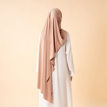 Black breathable sports hijab by Mariam's Collection, premium cooling non-slip hijab, designed for comfort and active wear.