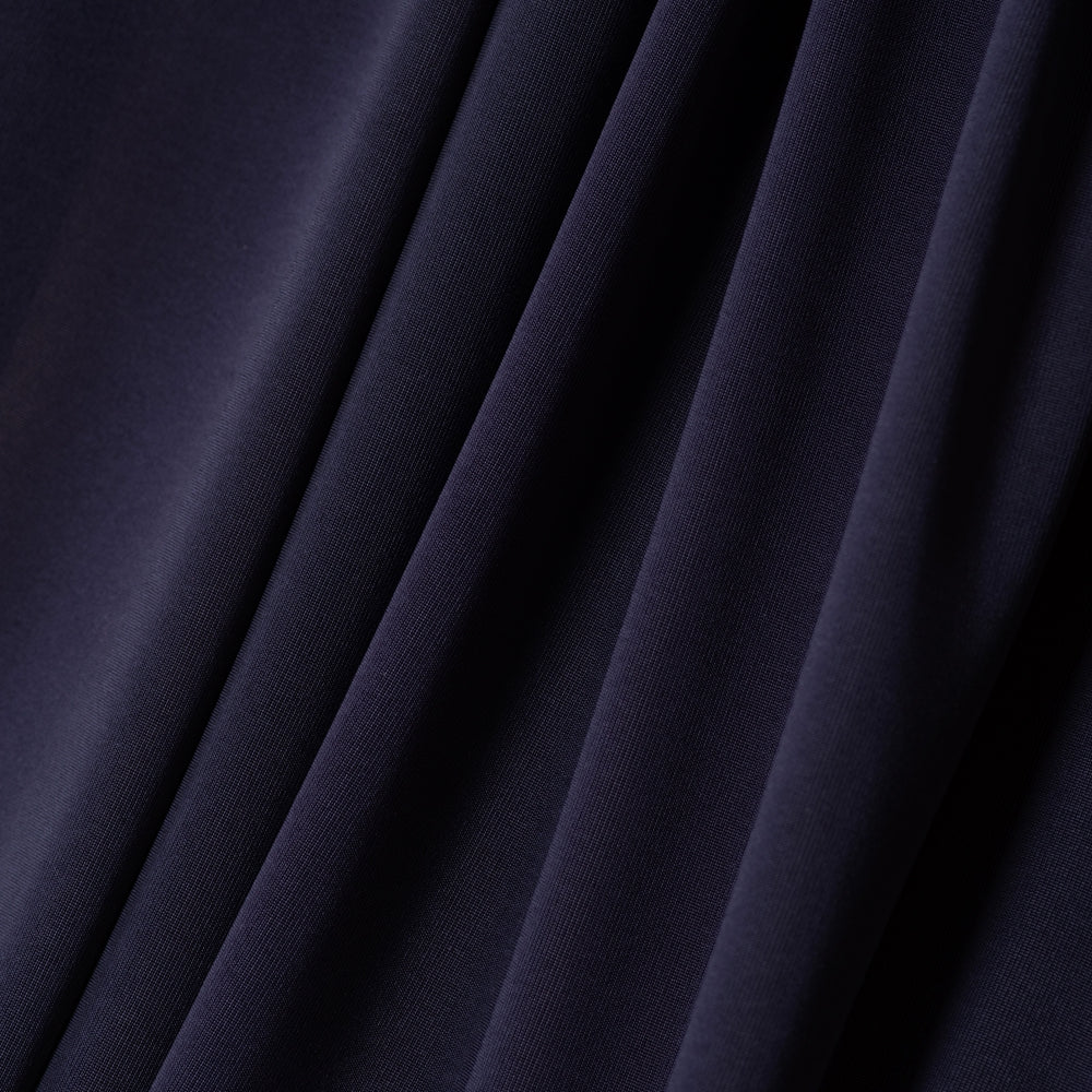Jet black Mariam's Collection premium cooling non-slip hijab, breathable sports hijab with free size and comfortable fit.