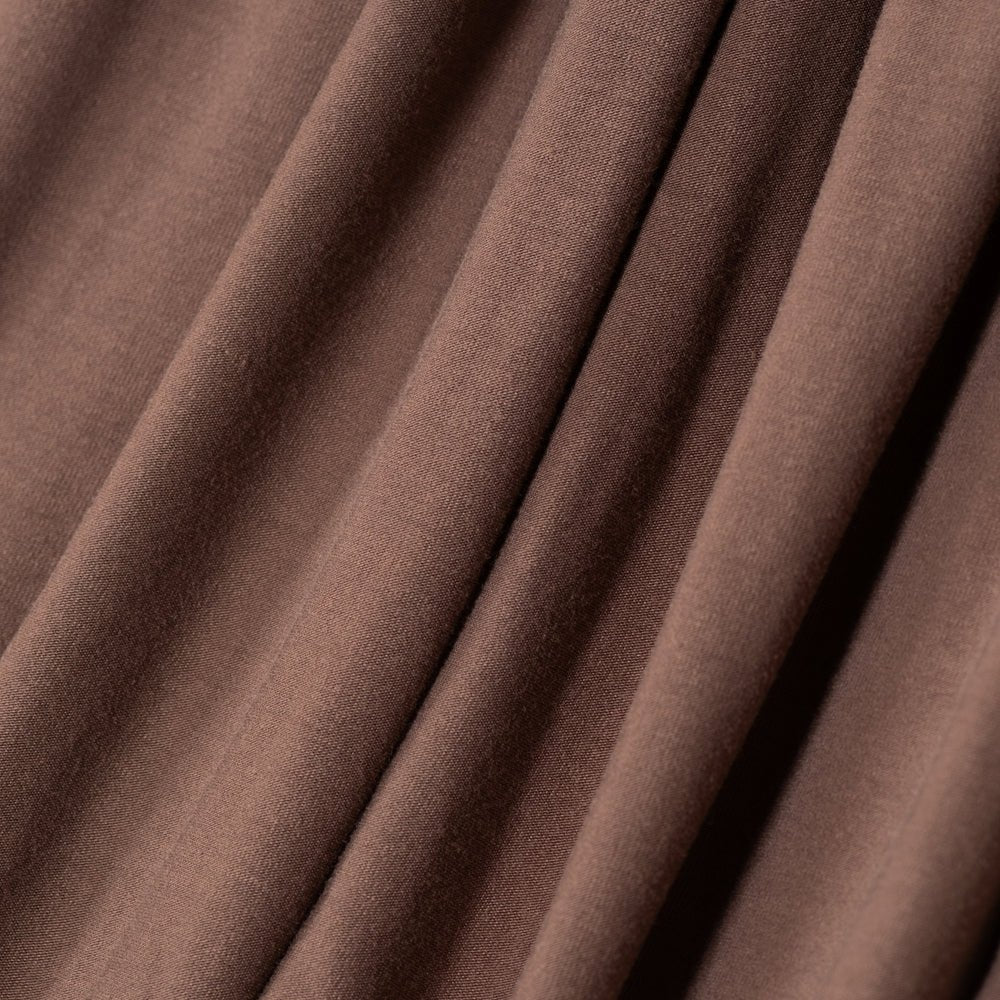 Midnight black premium bamboo jersey hijab from Mariam's Collection, natural bamboo fabric, free size, soft and comfortable.