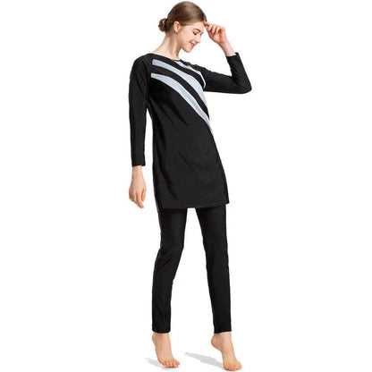 Muslim Women Swimwear, 3pcs Burkini Modest Swimsuit(MB004 )