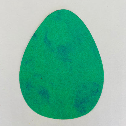 SHAPES ETC.  Egg Marble Assorted Color Creative Cut-Outs- 3”