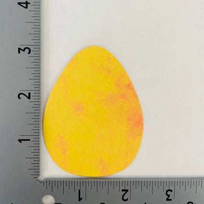 SHAPES ETC.  Egg Marble Assorted Color Creative Cut-Outs- 3”